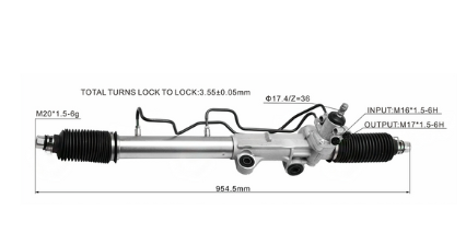 NF-TO-19N Power Steering Rack Recommendation